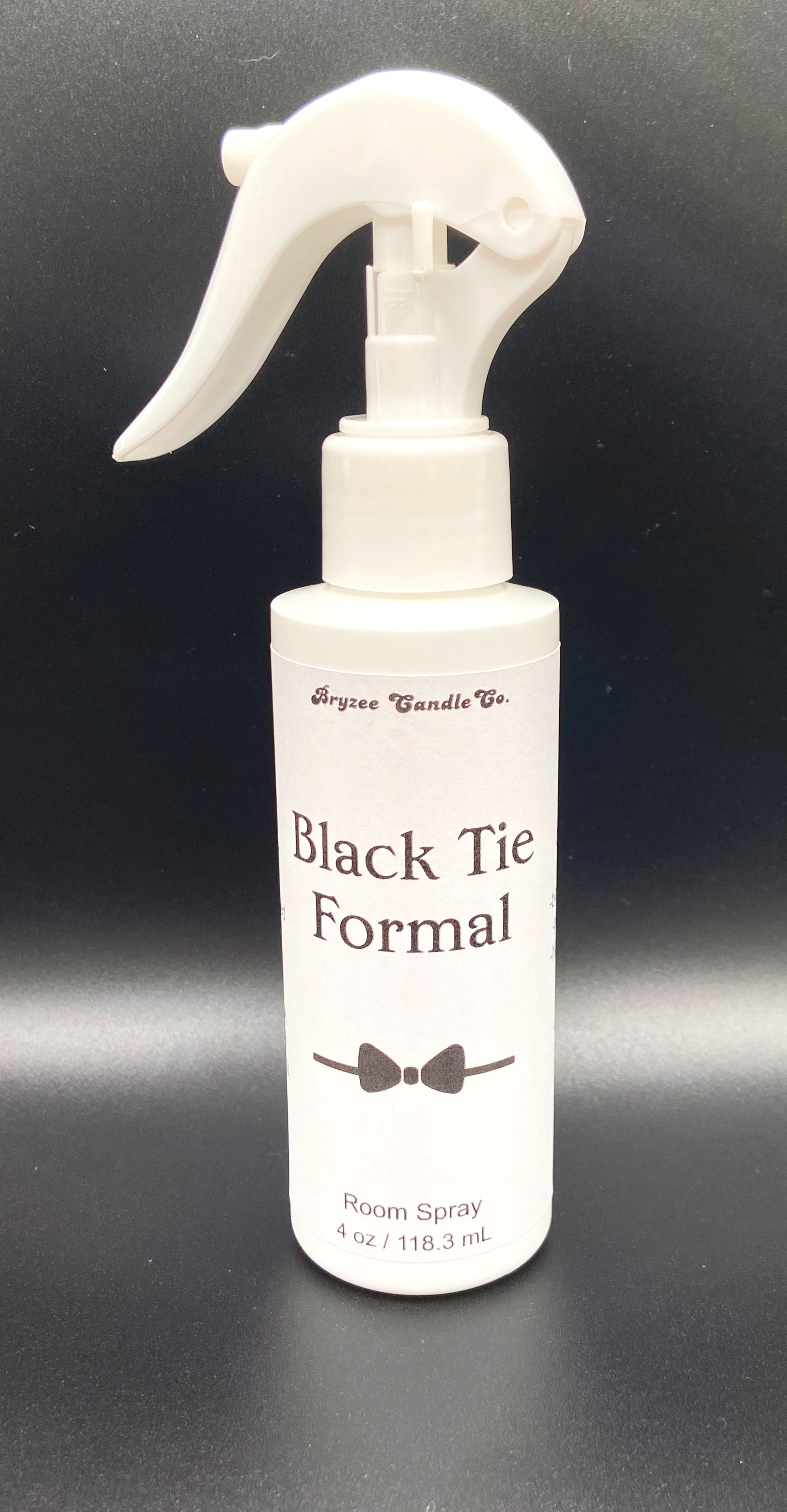 A white room spray pump against a white background