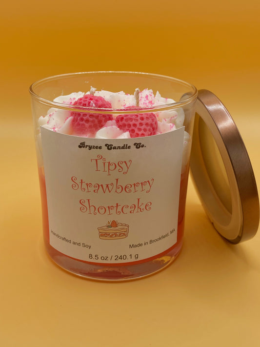 Tipsy Strawberry Shortcake
