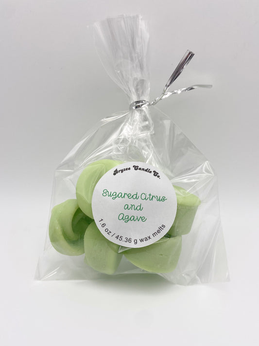 Sugared Citrus and Agave Wax Melt